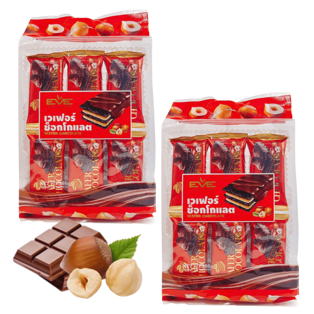 Bánh Xốp Socola Hạt Dẻ Gói 168G